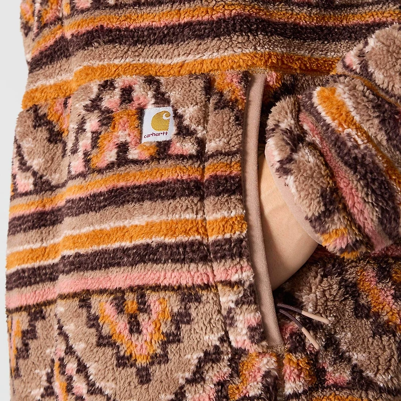 Women's Loose Fit Fleece Pullover - 3 Warmest Rating