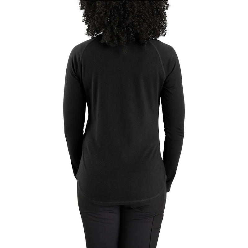 Women's Carhartt Force® Relaxed Fit Midweight Long-Sleeve Pocket T-Shirt