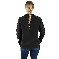 Women's Relaxed Fit Midweight Graphic Crewneck Sweatshirt