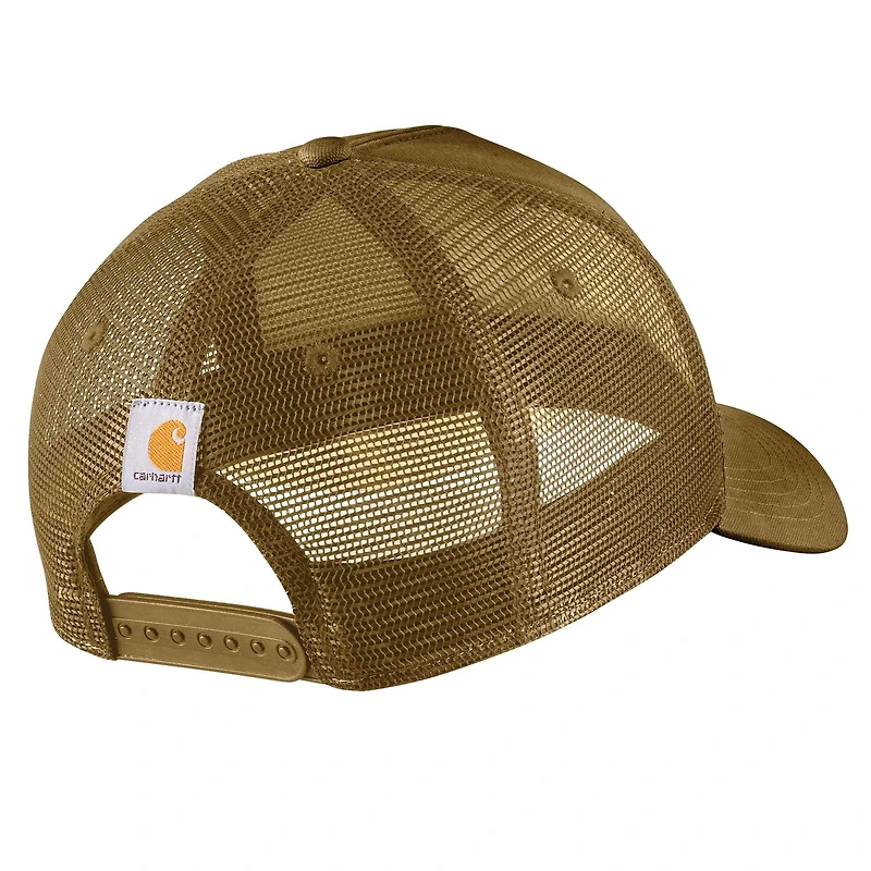 Rugged Flex® Twill Mesh-Back Script Patch Cap