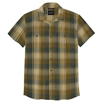Rugged Flex® Relaxed Fit Lightweight Short-Sleeve Plaid Shirt