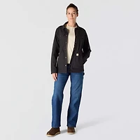 Women's TENCEL™ Fiber Series Relaxed Fit Canvas Coat - 1 Warm Rating