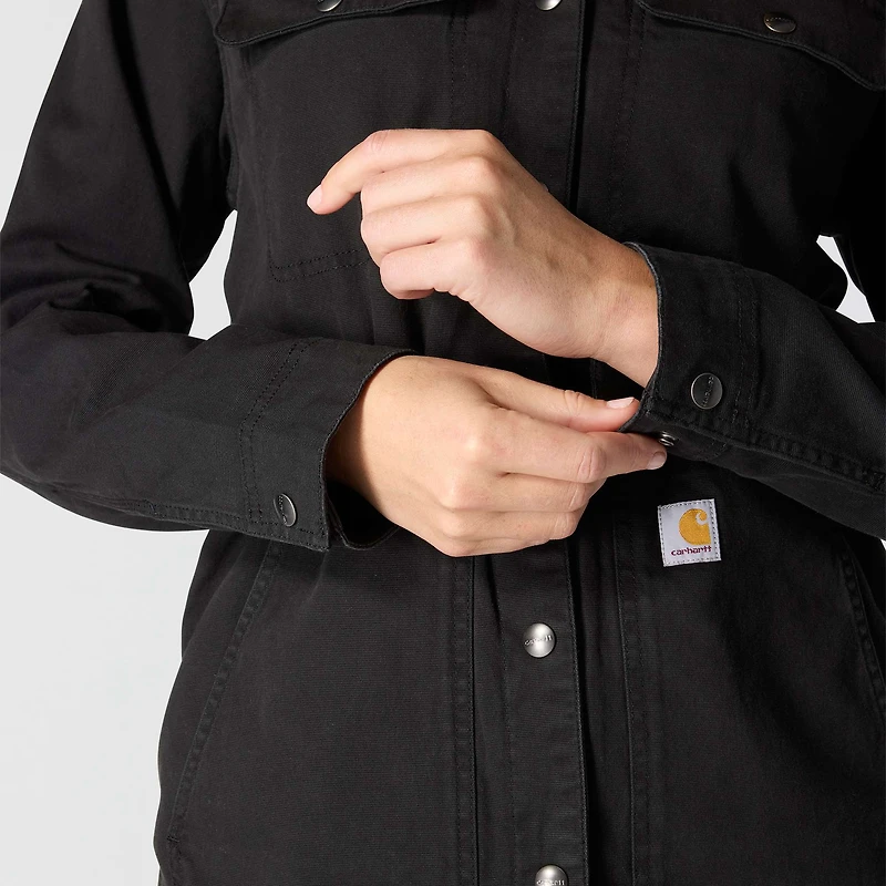 Women's TENCEL™ Fiber Series Relaxed Fit Canvas Coat - 1 Warm Rating