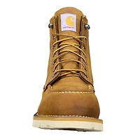 6" Waterproof Moc Nano Toe Wedge Work Boot