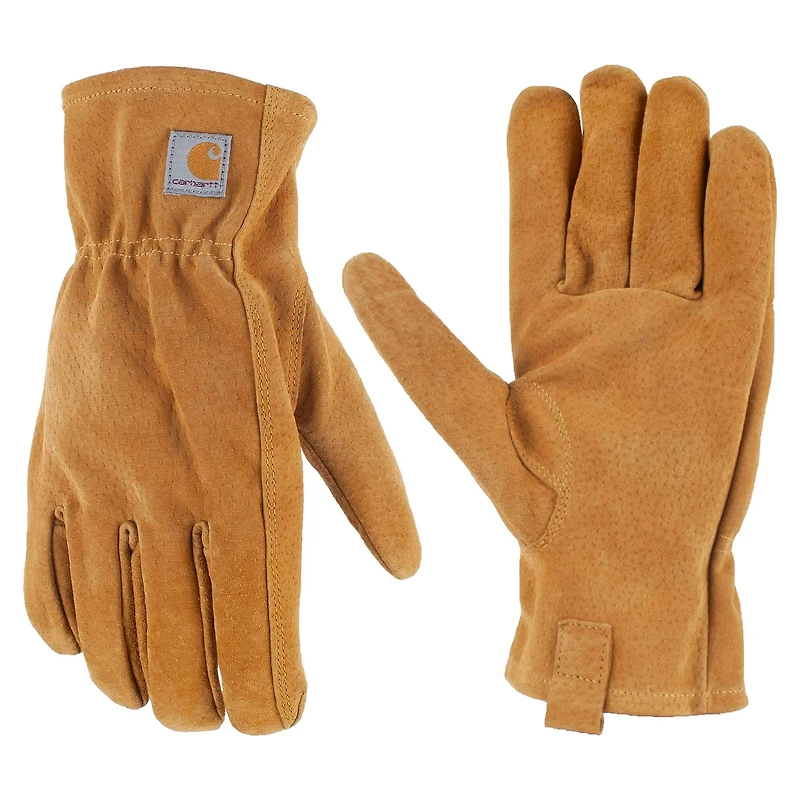 Leather Open Cuff Glove