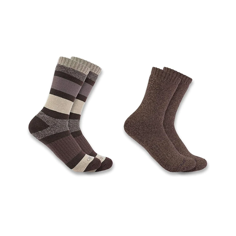 Women's Heavyweight Crew Sock 2-Pack