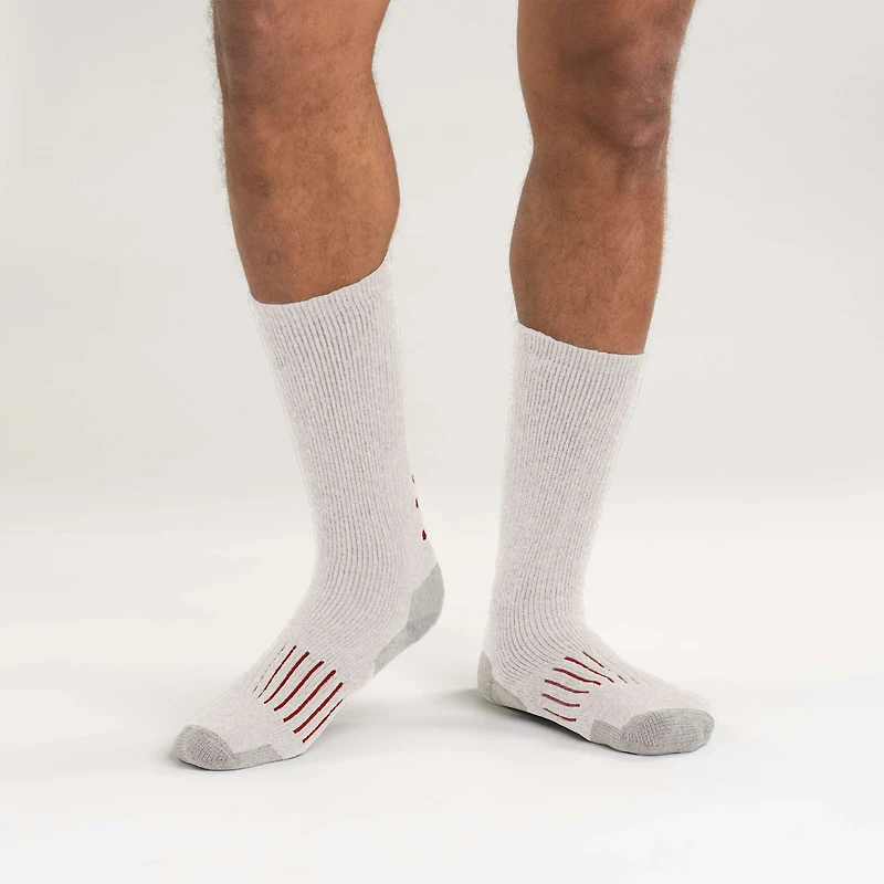 Midweight Synthetic-Wool Blend Logo Crew Sock 2-Pack