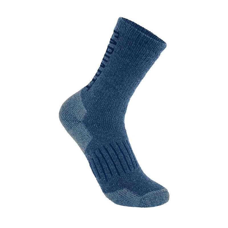 Midweight Synthetic-Wool Blend Logo Crew Sock 2-Pack