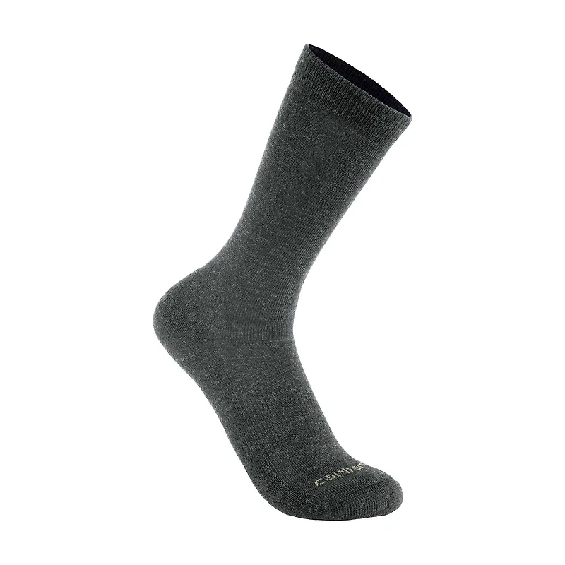 Midweight Synthetic-Wool Blend Mountain Crew Sock 2-Pack