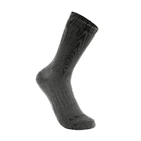 Midweight Synthetic-Wool Blend Woodgrain Crew Sock 2-Pack