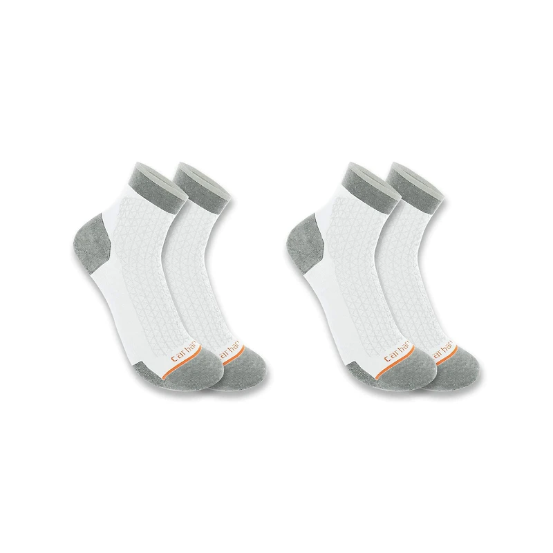 Lightweight Durable Quarter Sock 2-Pack