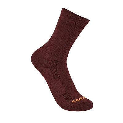 Women's Lightweight Durable Nylon-Synthetic Blend
Short Crew Sock