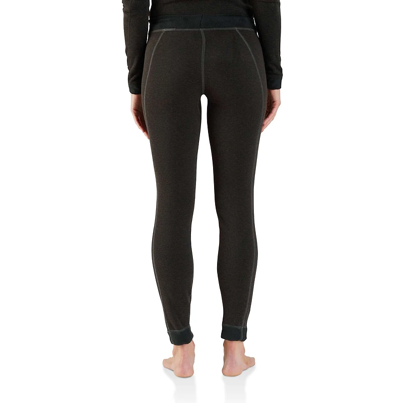 Women's Base Layer Thermal Leggings - Carhartt Force® Heavyweight Synthetic Wool-Blend Fleece