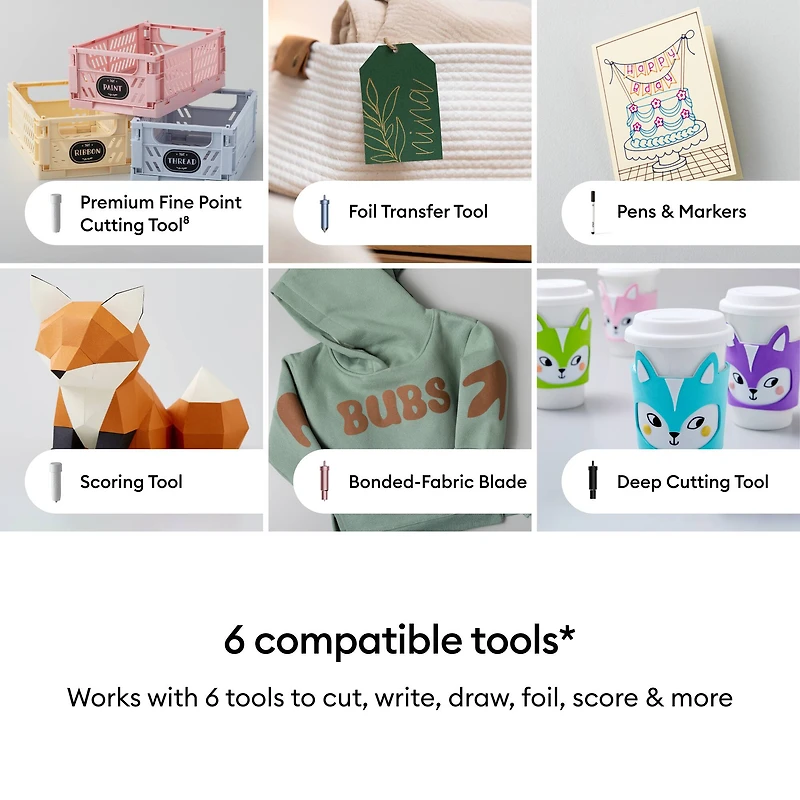 Cricut Explore® 5 in Taupe & Essential Bundle with Digital Content