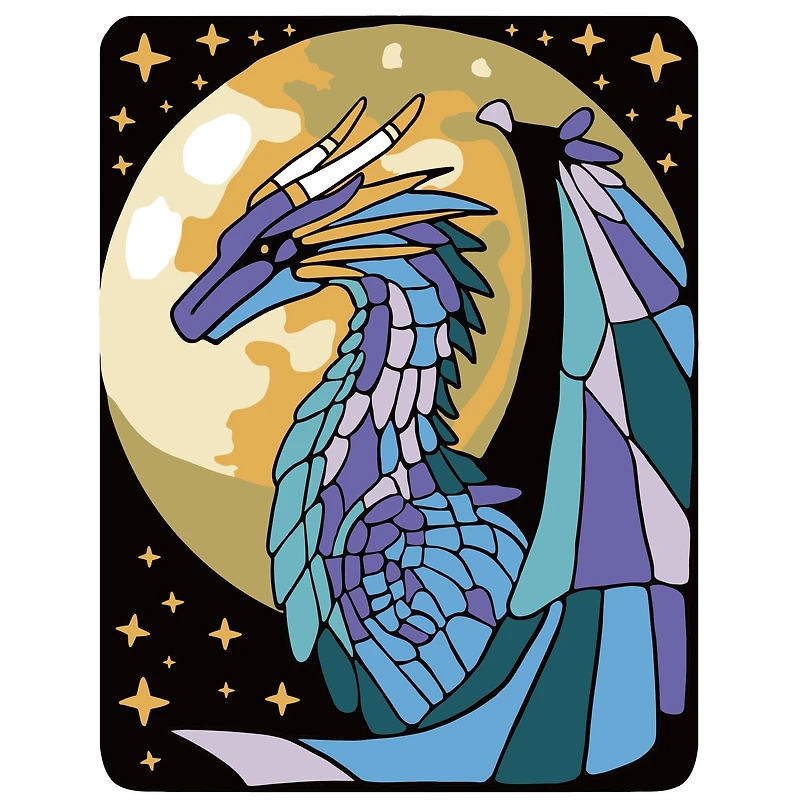 Starlight Dragon Paint Marker-by-Number Kit by Artist's Loft®