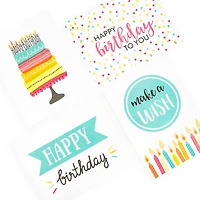 Happy Birthday Cards & Envelopes by Recollections™, 4.25" x 5.5"