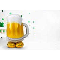 AirLoonz® 49" Big Beer Mug Foil Balloon