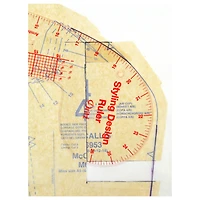 Dritz® Clear Curved & Straight Edge Styling Design Ruler