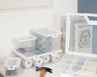 Ezy Storage 4-Compartment Storage Box