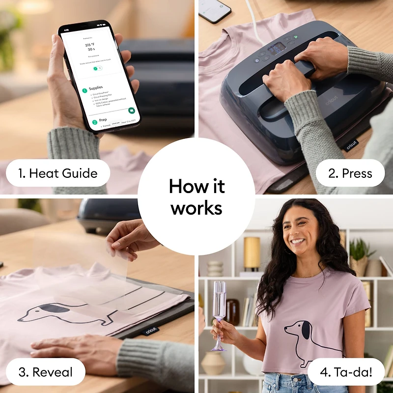 Cricut EasyPress® SE Blue, 12" x 10"