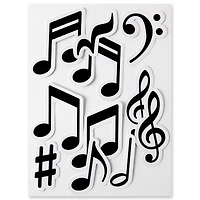 Music Notes Die Cut Stickers by Recollections™