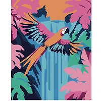 Pink Jungle Animals Paint Marker-by-Number Kit by Artist's Loft®