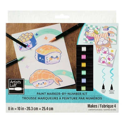 Jolly Jelly Savory Paint Marker-by-Number Kit by Artist's Loft®