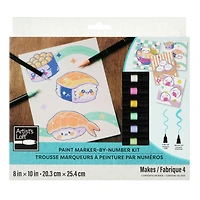 Jolly Jelly Savory Paint Marker-by-Number Kit by Artist's Loft®