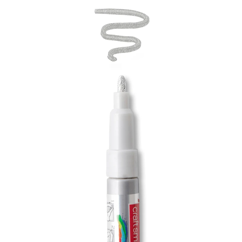 Metallic Fine Tip Multi-Surface Premium Oil-Based Paint Pen by Craft Smart