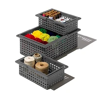 Like-it Small Gray Stacking Tote