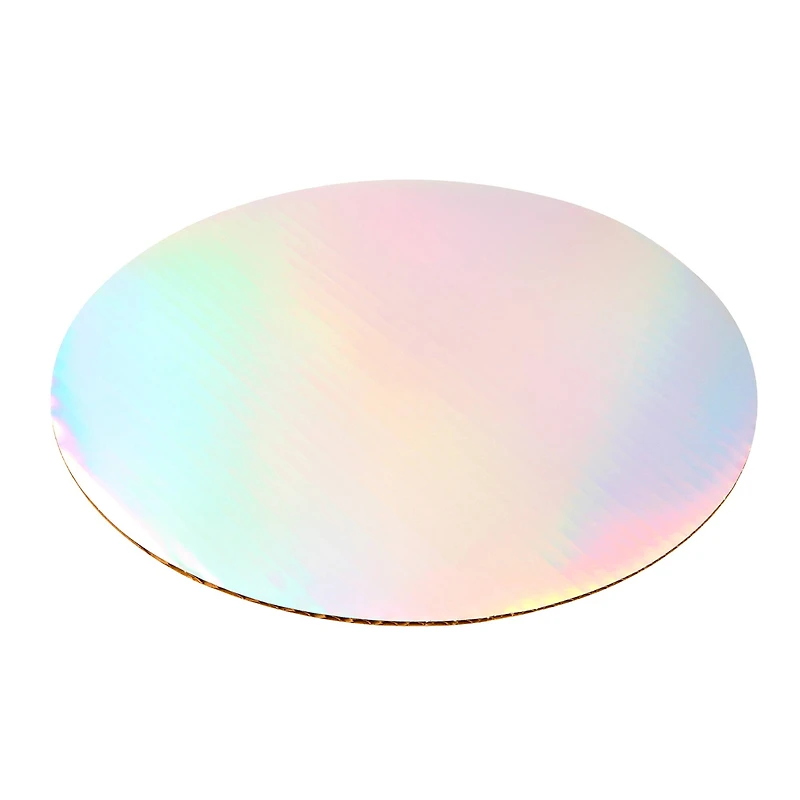 10" Iridescent Cake Boards by Makery®, 3ct.