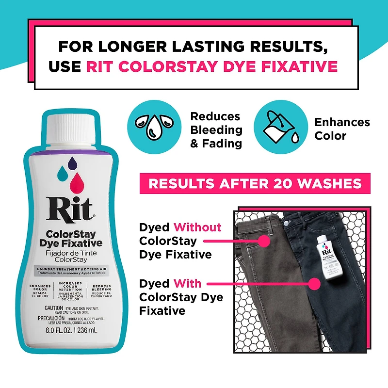 Rit® Back to Black Dye Kit