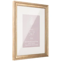 12 Pack: Gold Narrow 5" x 7" with Mat Frame, Aspect by Studio Décor®