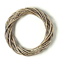 6 Pack: 18" Gray Rattan Wreath by Ashland®