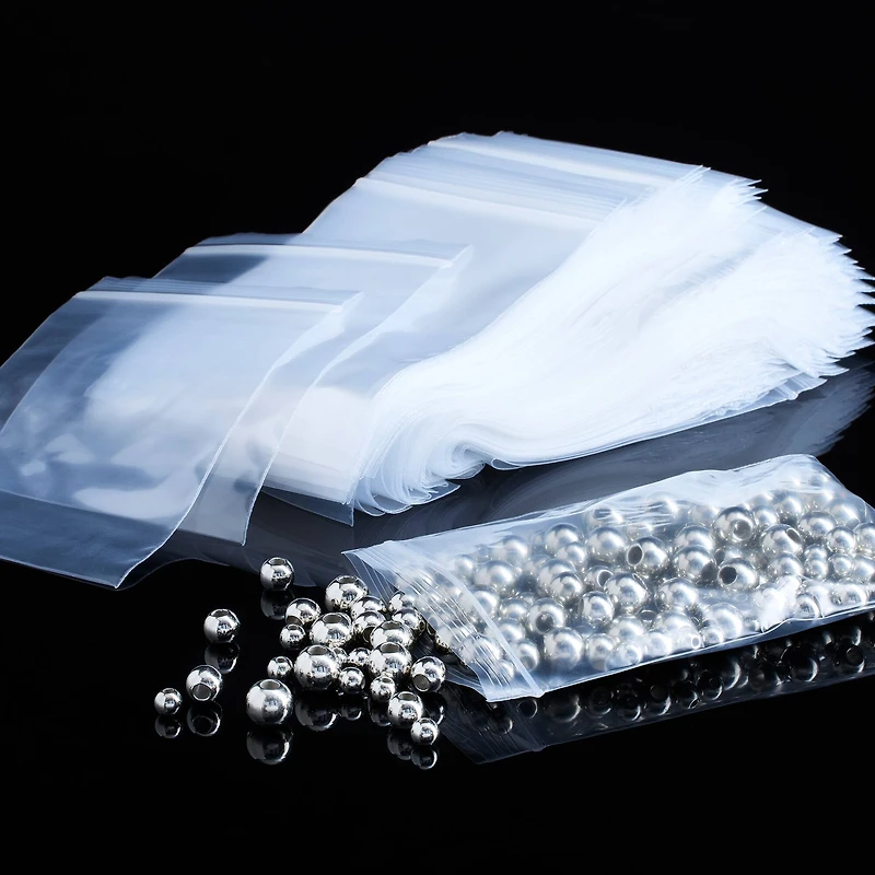 Clear Resealable Bags by Bead Landing