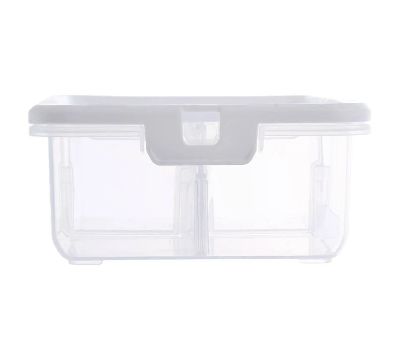 Ezy Storage Short 4-Compartment Storage Box