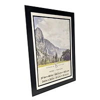 Home Black Flat Frame with Beveled Mat by Studio Décor®