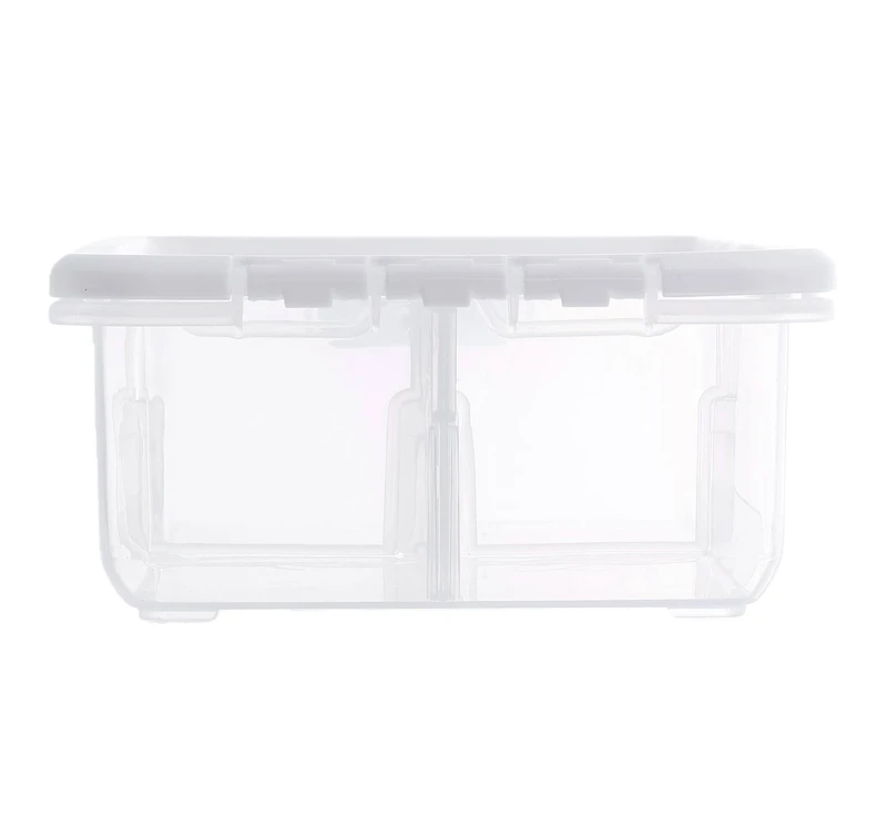 Ezy Storage Short 4-Compartment Storage Box