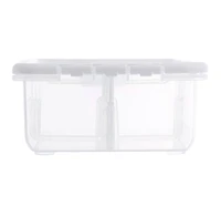 Ezy Storage Short 4-Compartment Storage Box