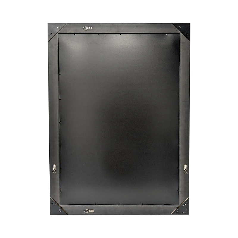 Home Black Flat Frame with Beveled Mat by Studio Décor®