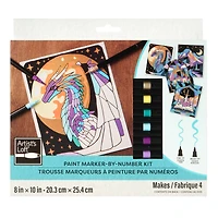 Starlight Dragon Paint Marker-by-Number Kit by Artist's Loft®