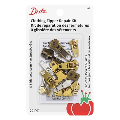 Dritz® Clothing Zipper Repair Kit