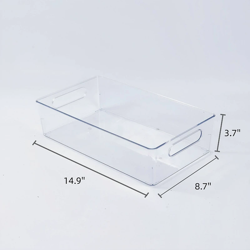 Deli 15" x 8.75" x 3.75" All-Purpose Storage Bin