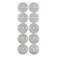 Silver Hearts Envelope Seals by Recollections™