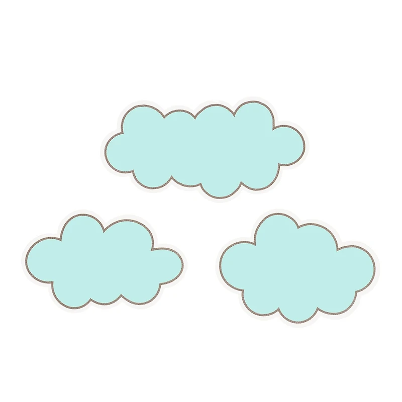 Class Rules! Small Blue Cloud Die Cut Classroom Accents by B2C™