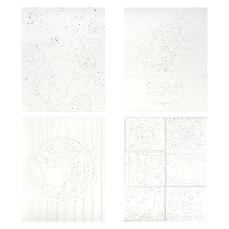 Citrus Kitchen Paint Marker-by-Number Kit by Artist's Loft®