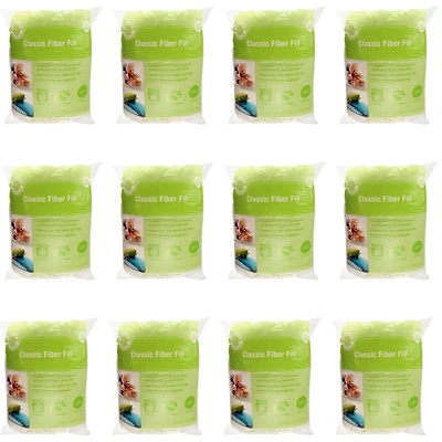 12 Pack: Polyester Classic Fiber Fill by Loops & Threads™