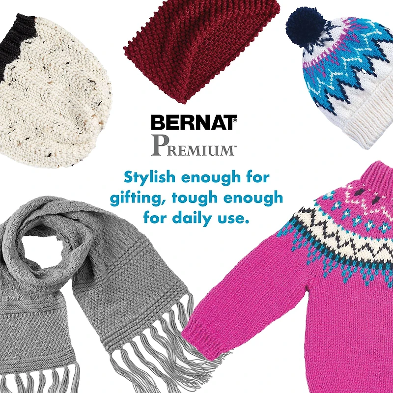 3 Pack Bernat® Premium™ Yarn