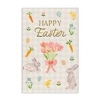 Stupell Industries Happy Easter Soft Spring Compilation Canvas Wall Art