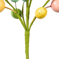 24" Pastel Artificial Easter Egg Sprays, 2ct.